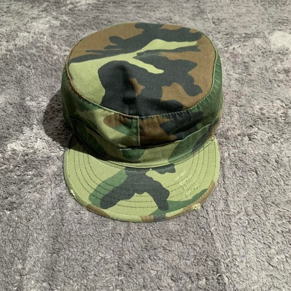 Rothco Army Camo Khaki and Green Cotton Cap Hat